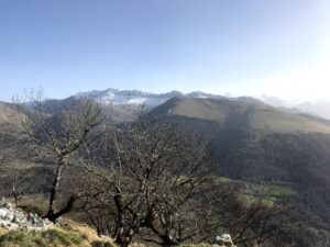 Vue vers le Moulle de Jaut