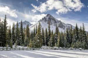 Image de paysage hivernal