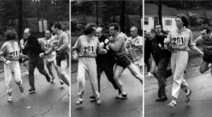 Kathrine Switzer au Marathon de Boston